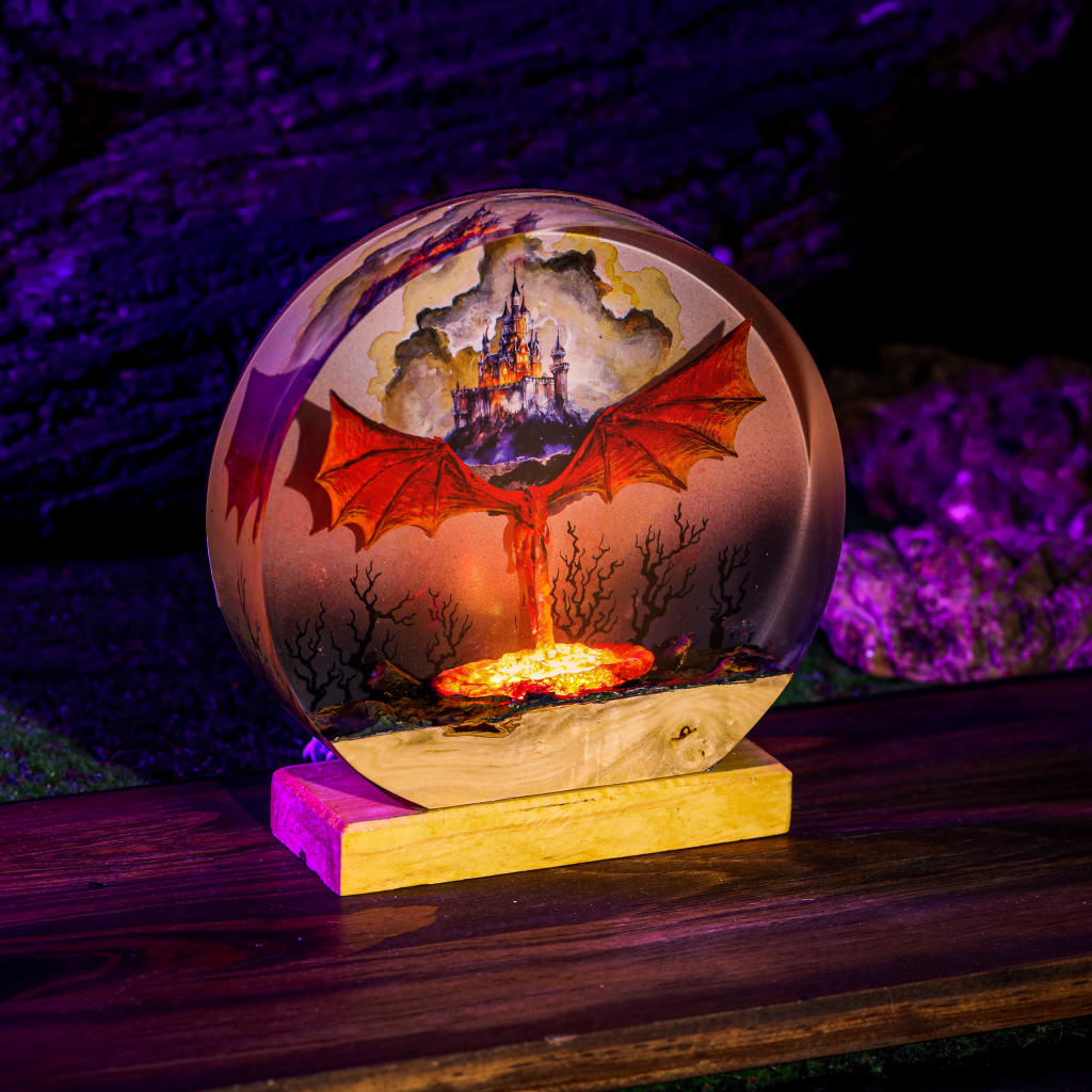 Nysekai "Dracarys House of the Dragon''  Night Lamp