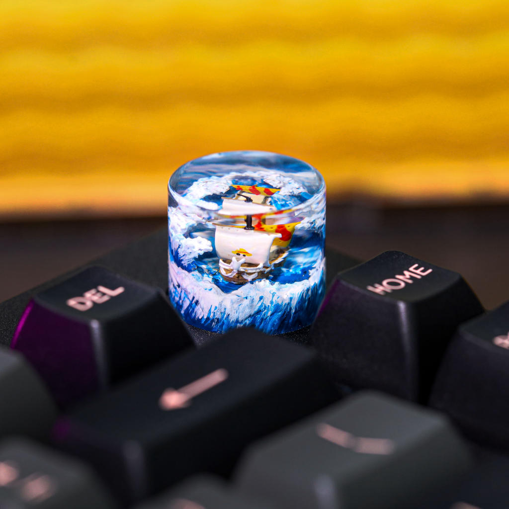 Going Merry One Piece Ship Keyboard Knob - Hirosart