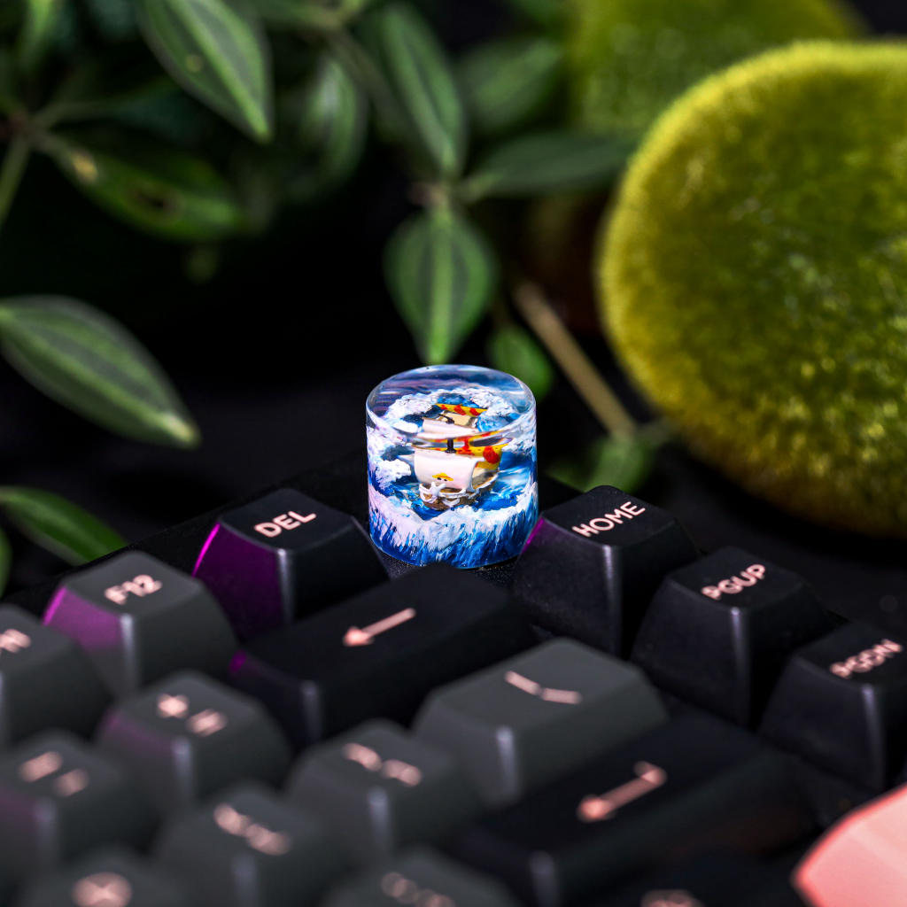 Going Merry One Piece Ship Keyboard Knob - Hirosart