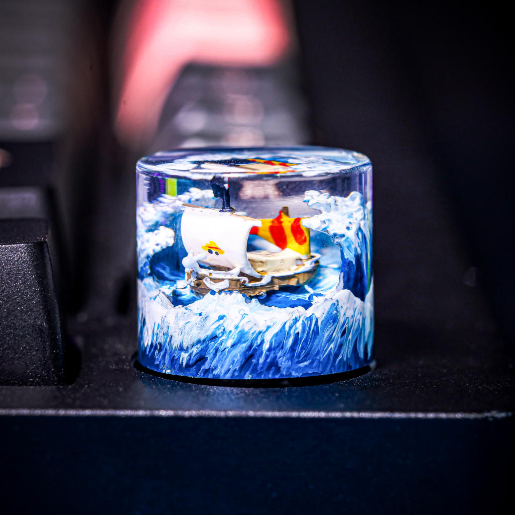 Going Merry One Piece Ship Keyboard Knob - Hirosart