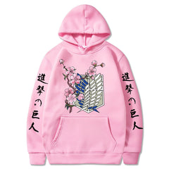 Nysekai Survey Corps Floral Hoodie