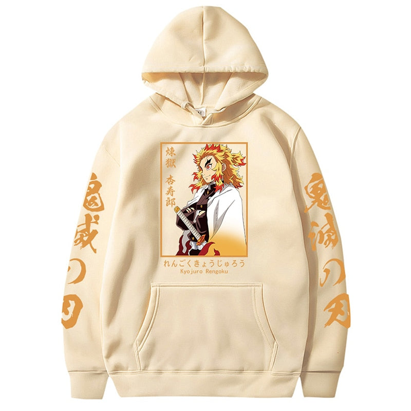 Nysekai Kyojuro Rengoku Hoodie