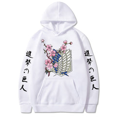 Nysekai Survey Corps Floral Hoodie