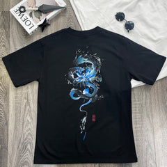 Nysekai "Blue Spider Lily - Kimetsu no Yaiba" Oversize T Shirt