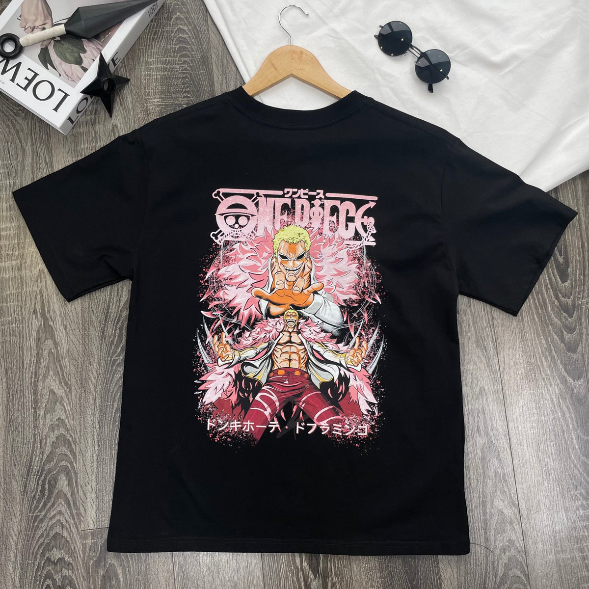 Nysekai "Pink Doflamingo - One Piece" Oversize T Shirt