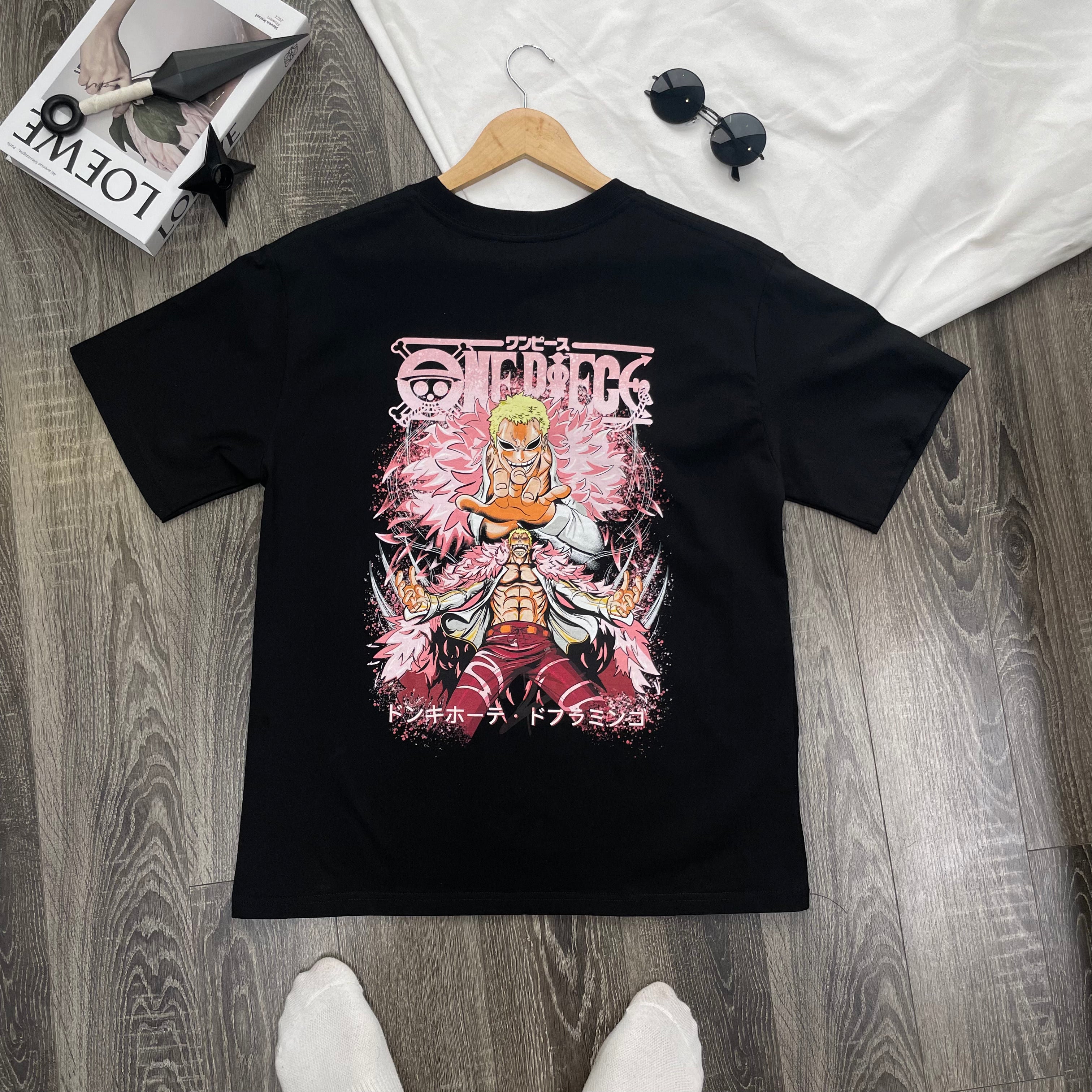 Nysekai "Pink Doflamingo - One Piece" Oversize T Shirt