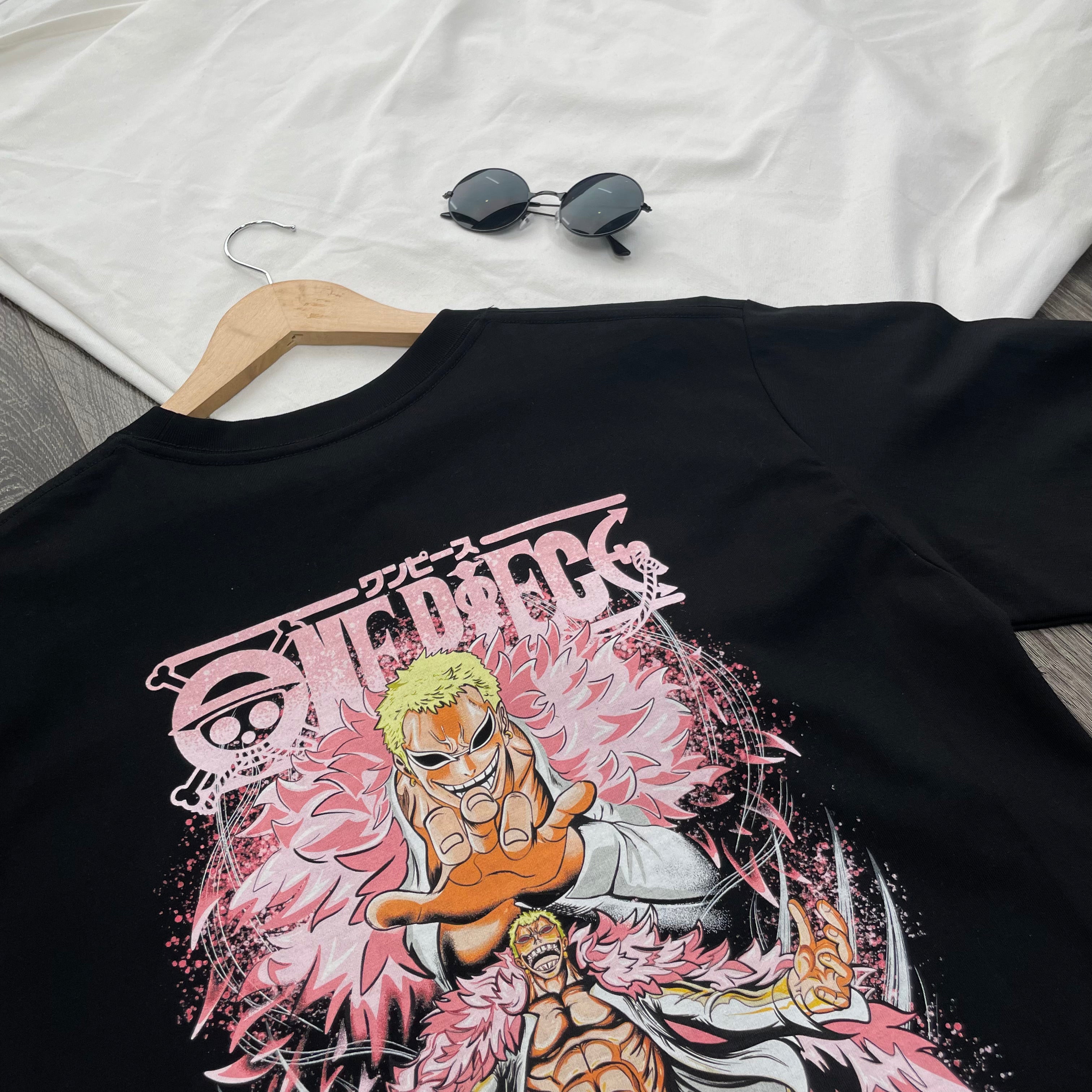 Nysekai "Pink Doflamingo - One Piece" Oversize T Shirt