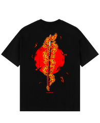 "Rengoku X Set your heart ablaze - Demon Slayer" Oversize T-Shirt