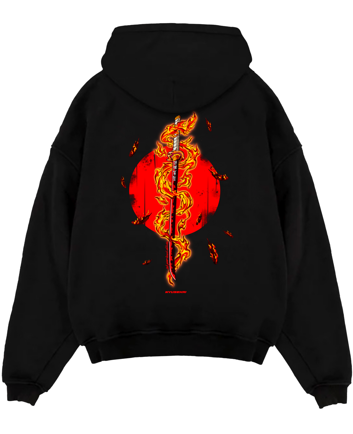 "Rengoku X Set your heart ablaze - Demon Slayer" Hoodie