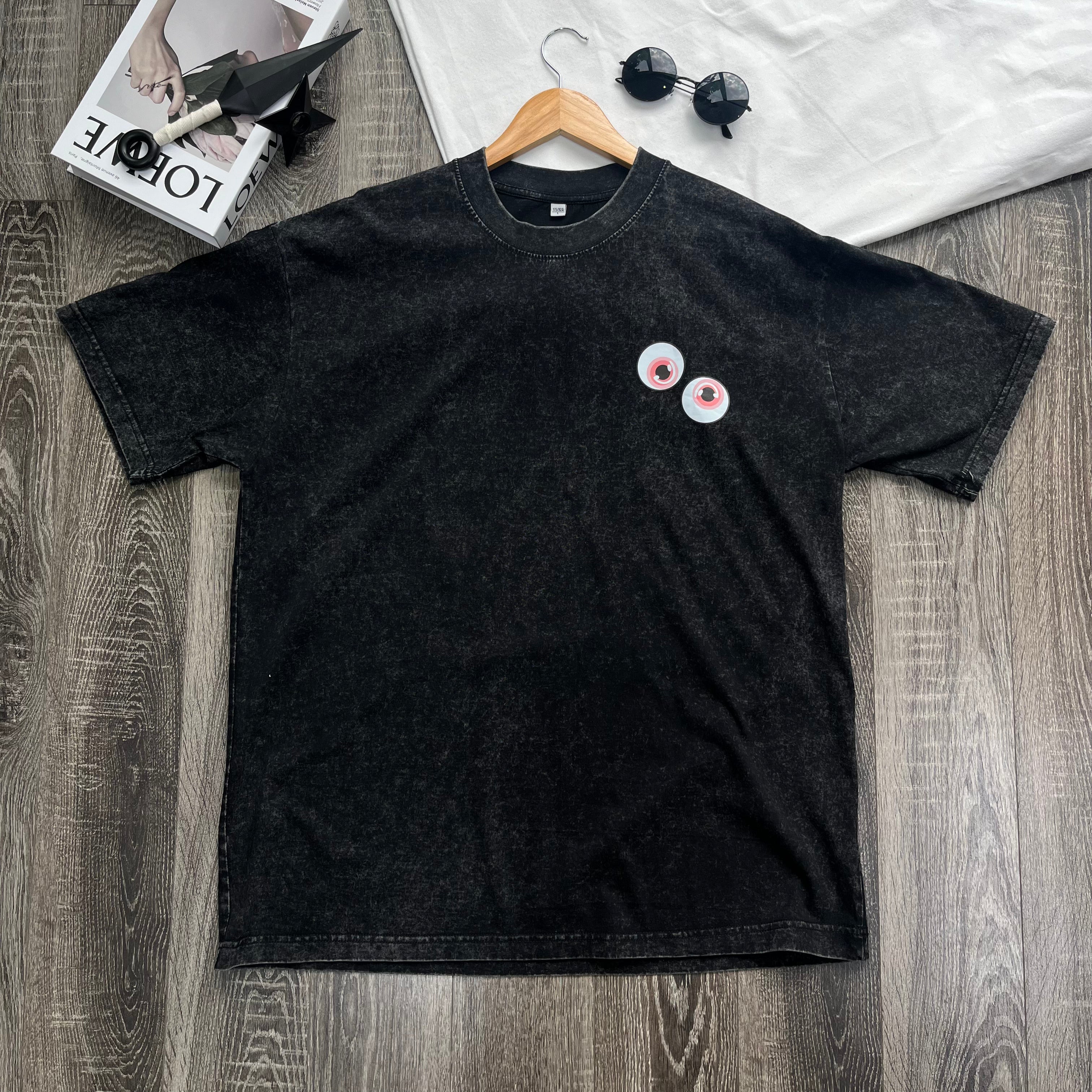 Nysekai "Kurapika Ring Chains" Hunter x Hunter Vintage Washed Oversized T-Shirt