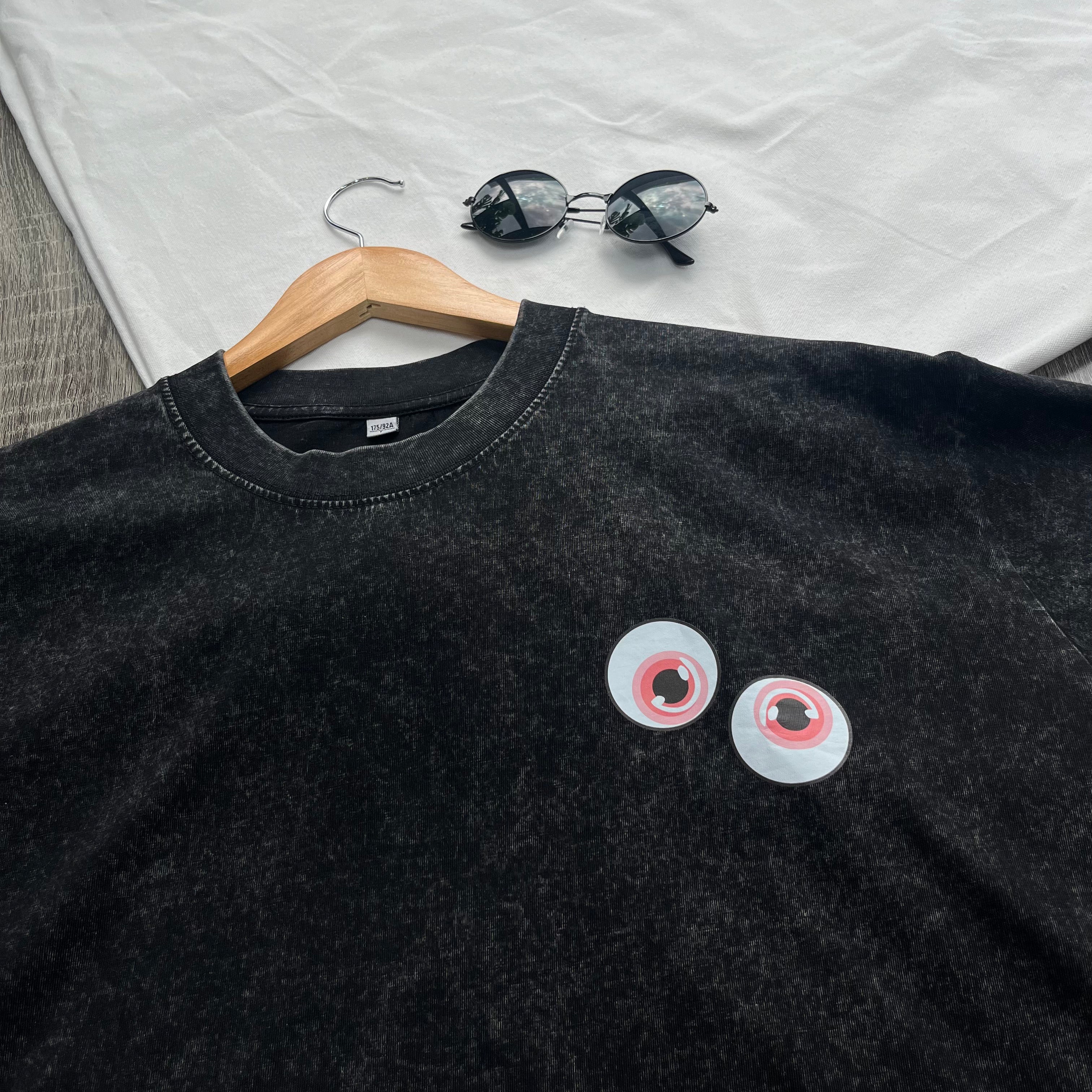 Nysekai "Kurapika Ring Chains" Hunter x Hunter Vintage Washed Oversized T-Shirt