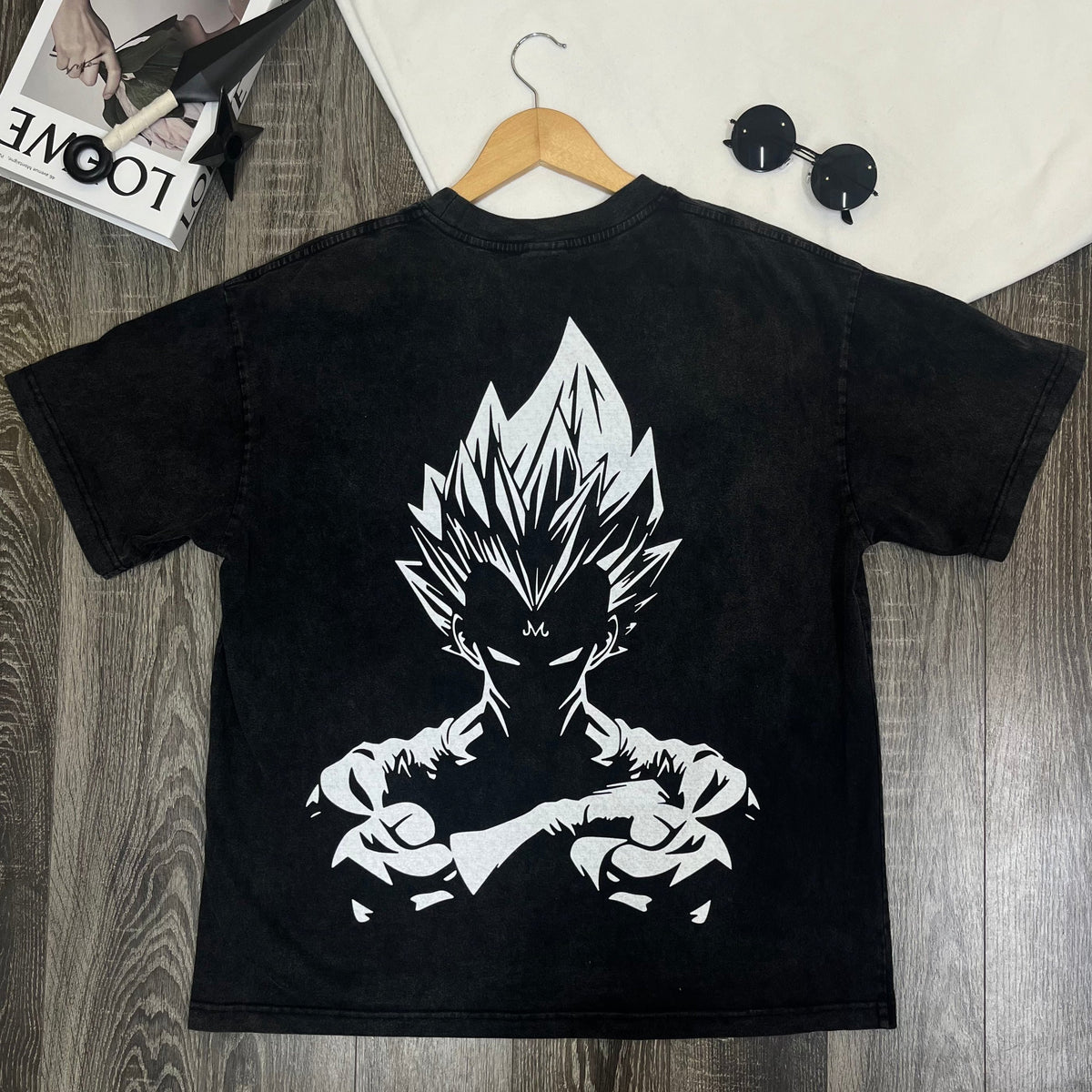 Nysekai "Vegeta Super - Dragon Ball" Vintage Oversize T Shirt