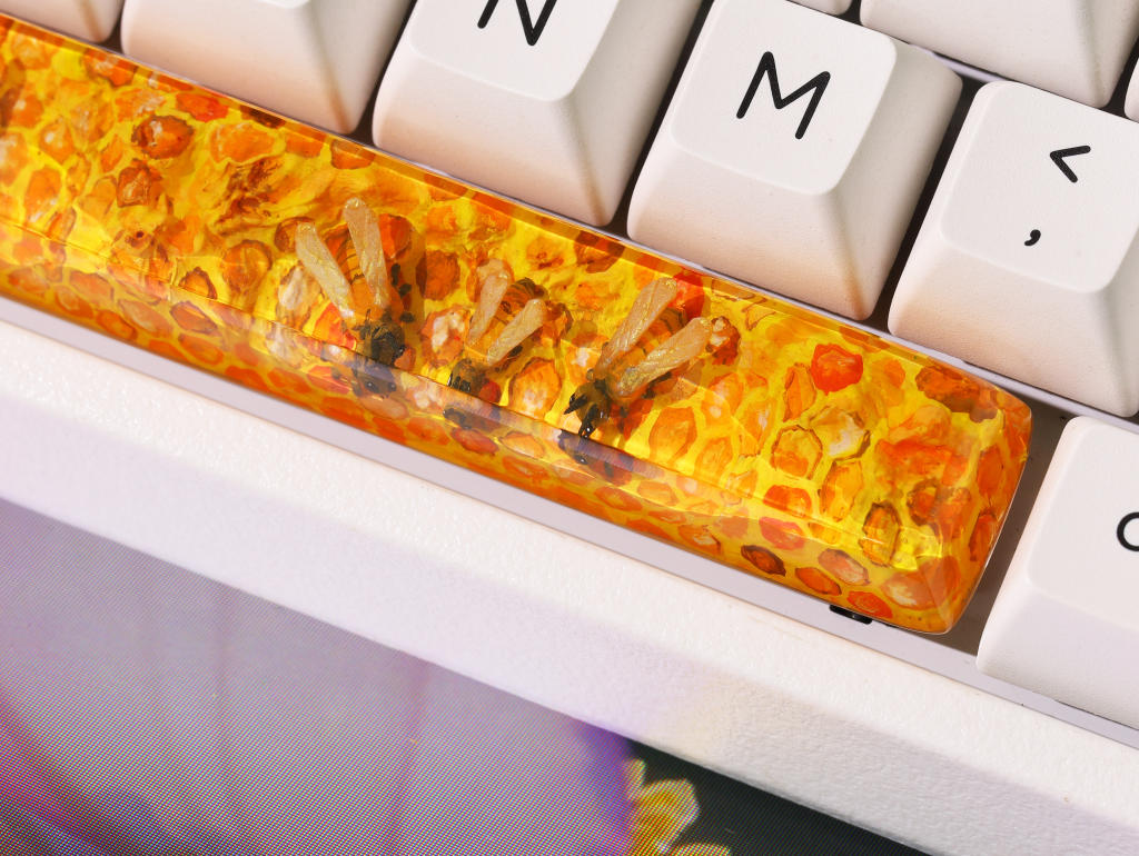 Honey Bee Artisan keycap - Hirosart