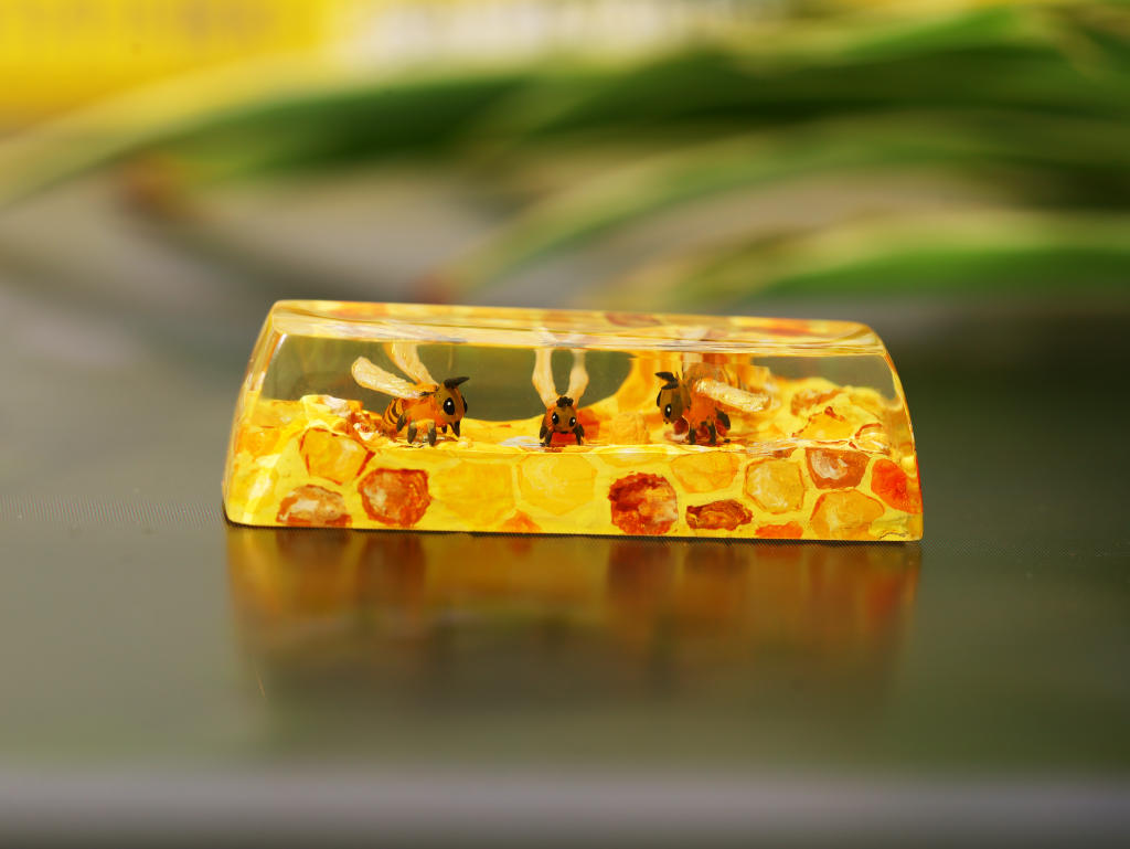 Honey Bee Artisan keycap - Hirosart