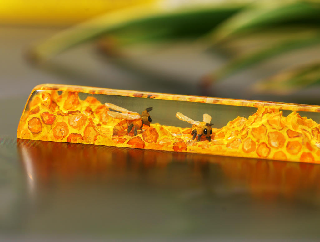 Honey Bee Artisan keycap - Hirosart