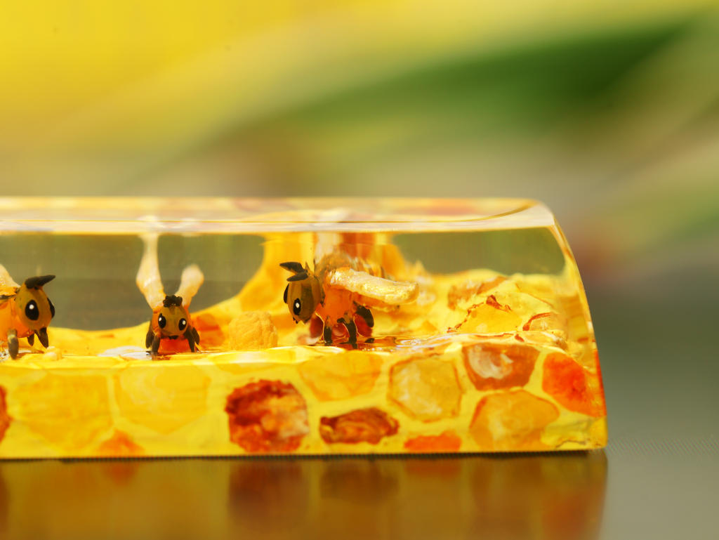 Honey Bee Artisan keycap - Hirosart