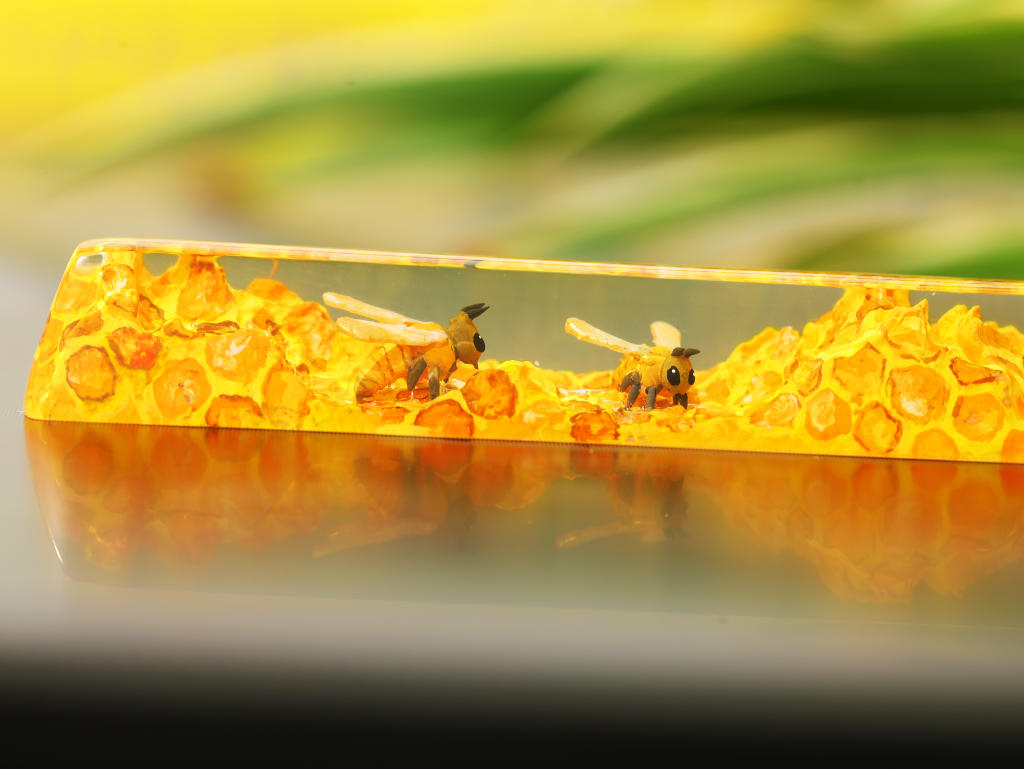 Honey Bee Artisan keycap - Hirosart