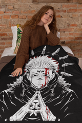 Nysekai "Sukuna X King Of Curses - Jujutsu Kaisen" Blanket