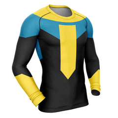 Invincible Long Sleeve Rash Guard Compression