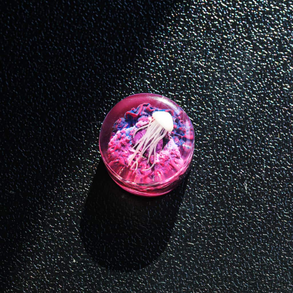 Jellyfish Volume Switch Knobs keycap - Hirosart