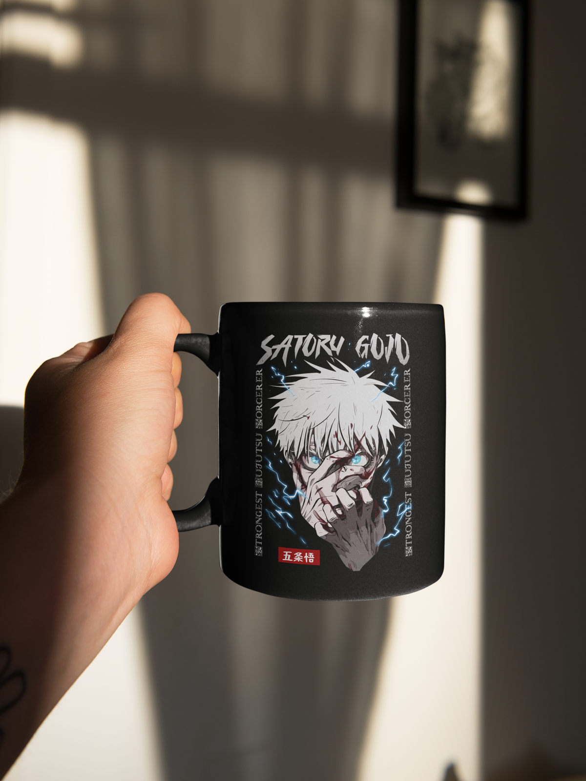 Gojo Satoru V2 Jujutsu Kaisen Mug