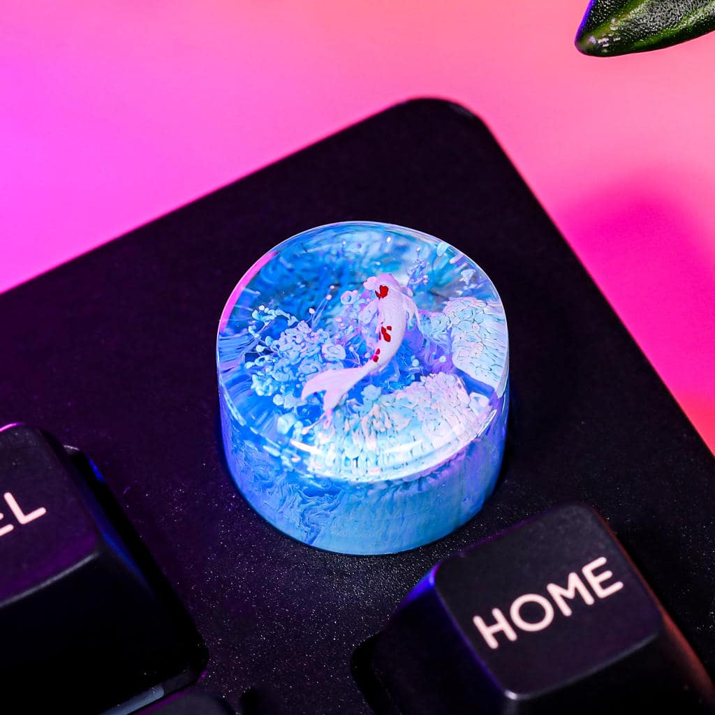 Koi Artisan Keyboard Knob - Hirosart