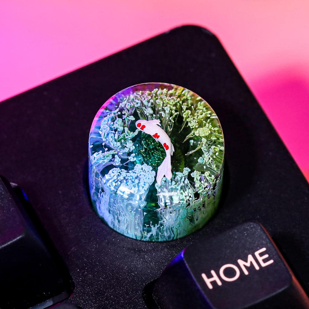 Koi Artisan Keyboard Knob - Hirosart