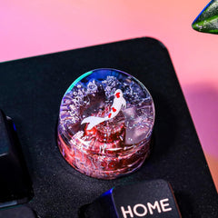 Koi Artisan Keyboard Knob - Hirosart