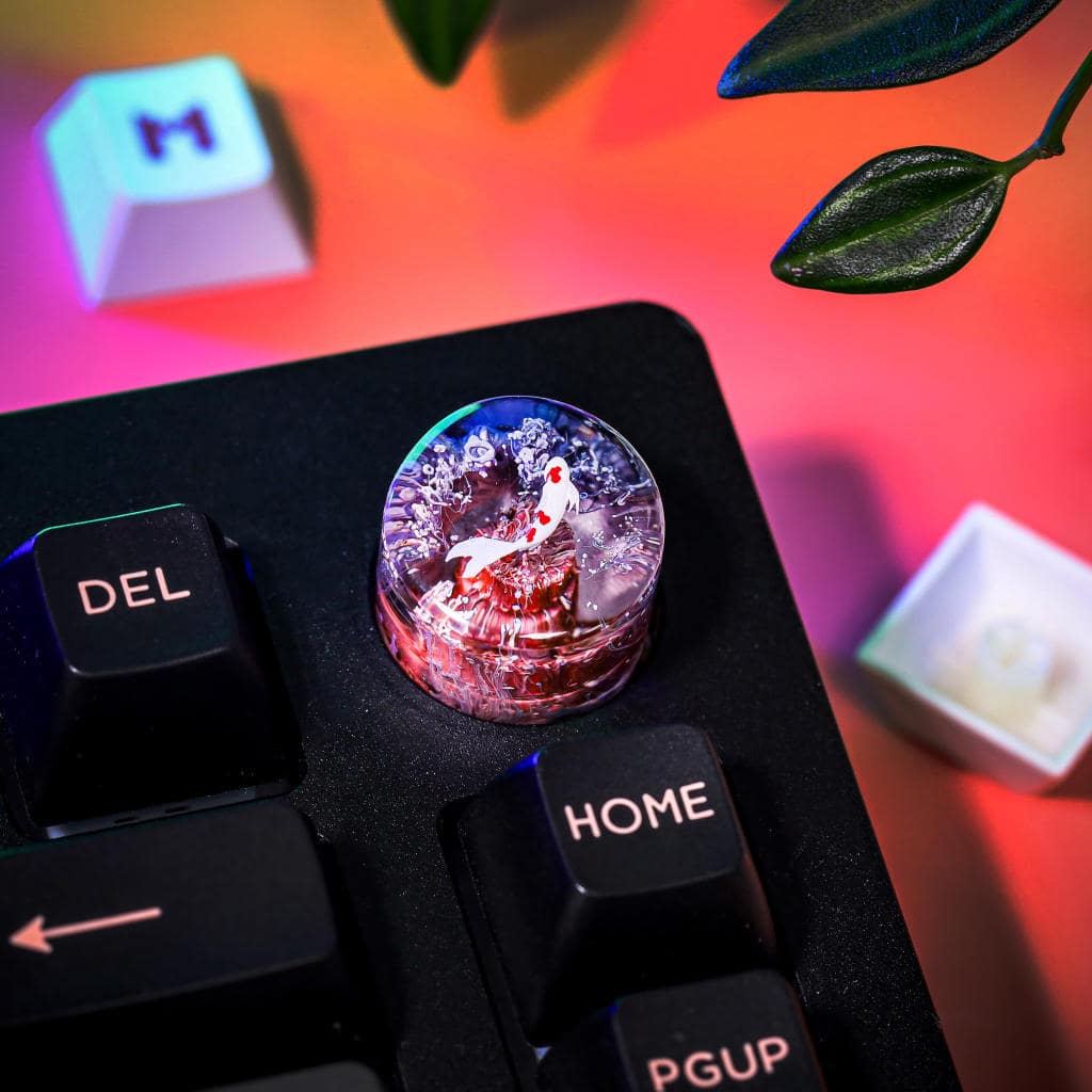 Koi Artisan Keyboard Knob - Hirosart