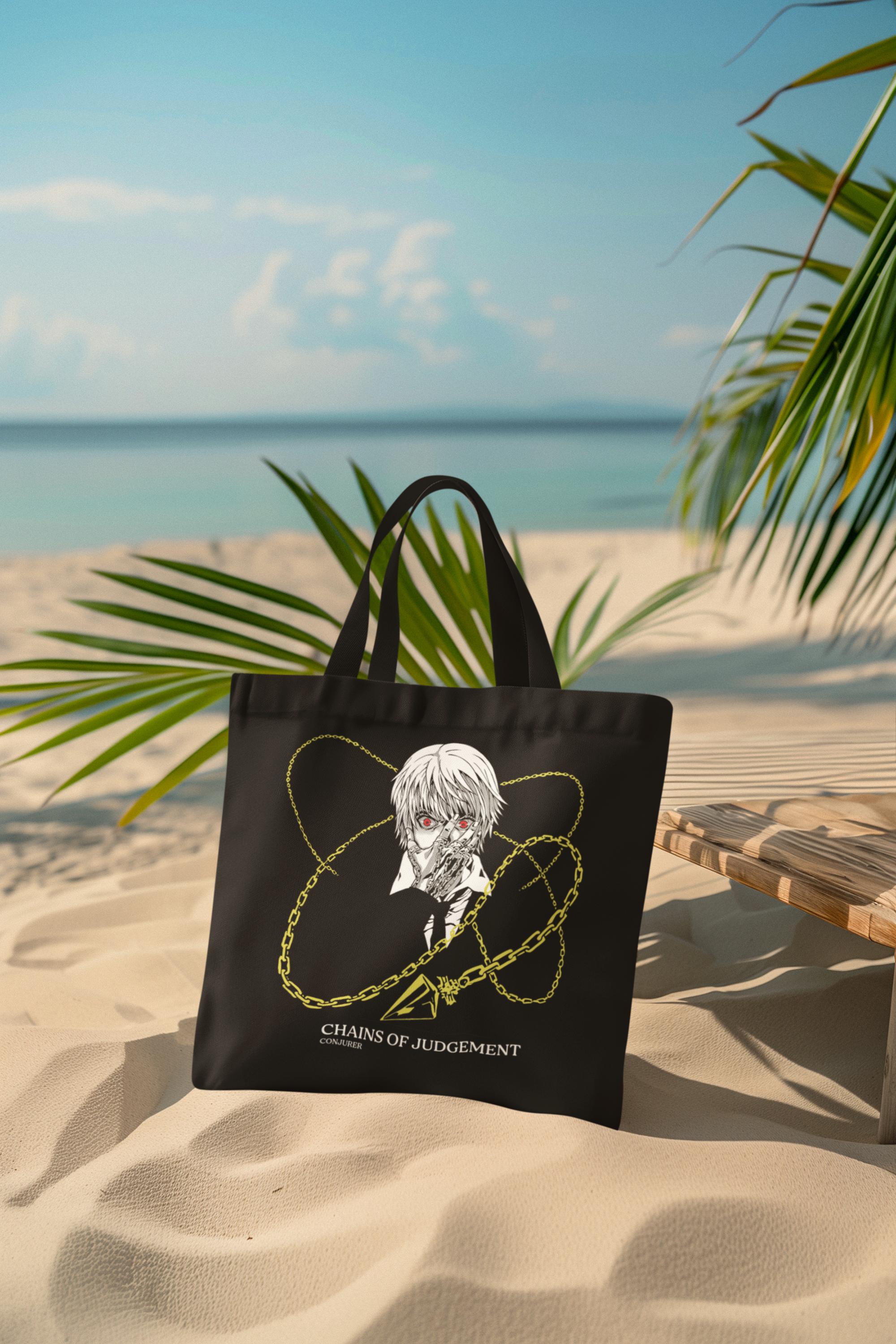 Nysekai "Kurapika X Scarlet Eyes - Hunter X Hunter" Tote Bag