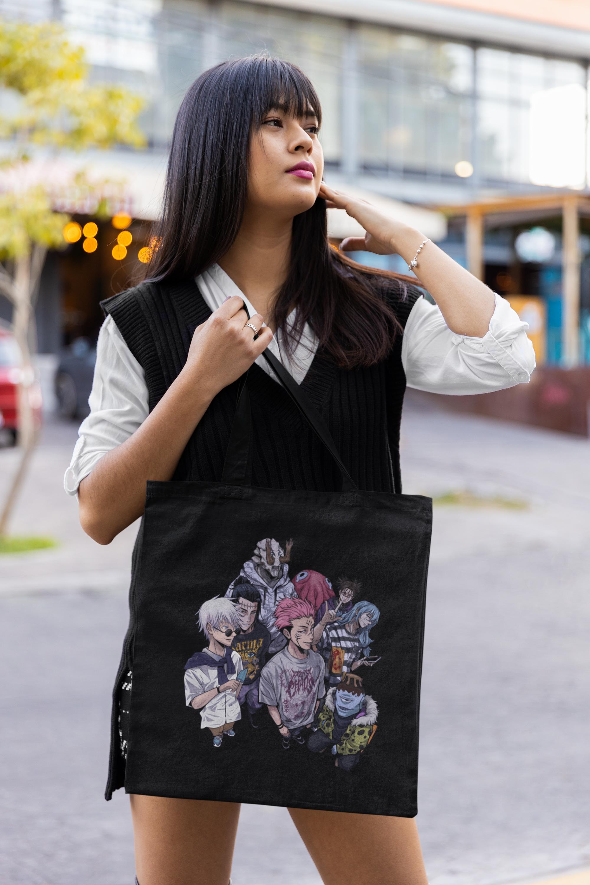 Nysekai "Shibuya Swag Team - Jujutsu Kaisen" Tote Bag