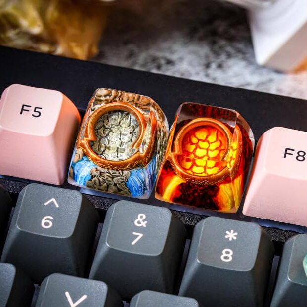 Lord of the Ring Artisan Keycap ver 2 - Hirosart