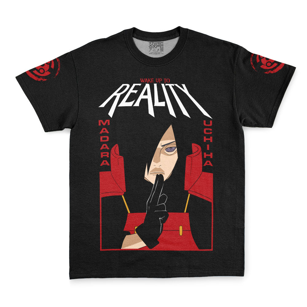 Madara Uchiha Wake Up Akatsuki Shippuden Streetwear T-Shirt