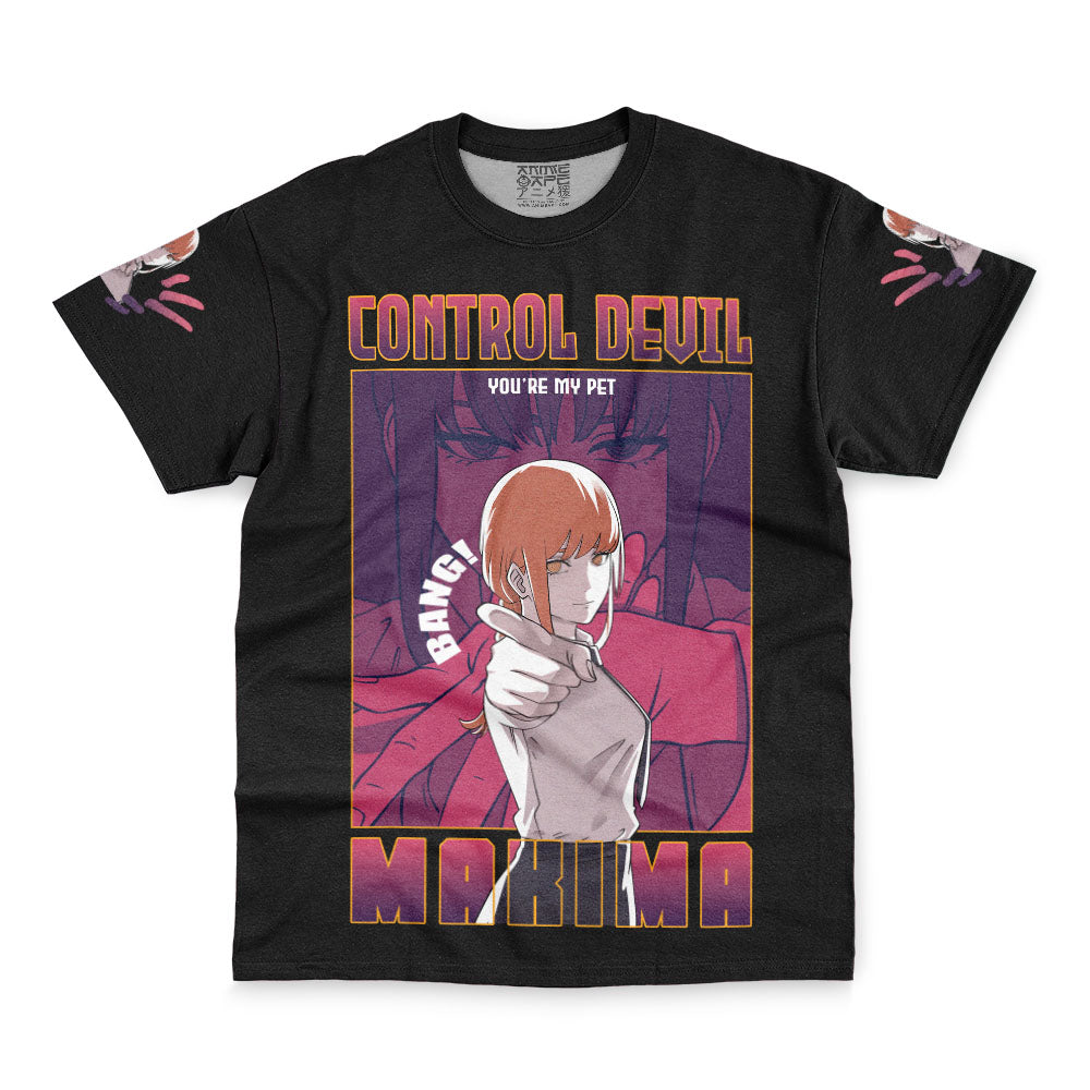 Makima You're My Pet Chainsaw Man Streetwear T-Shirt