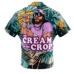 The Cream of the Crop Pro Wrestling Button Up Hawaiian Shirt