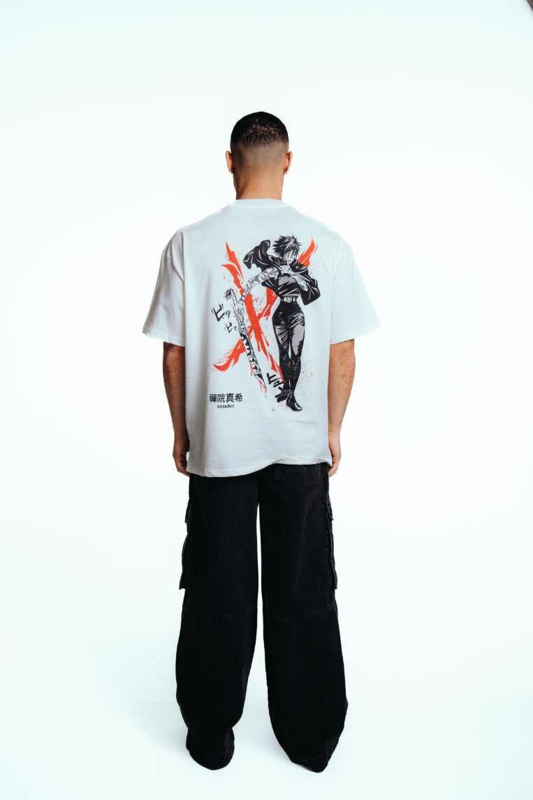 "Maki X Dragon-Bone - Jujutsu Kaisen" Oversized T-Shirt