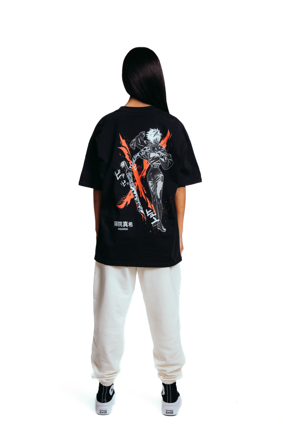 "Maki X Dragon-Bone - Jujutsu Kaisen" Oversized T-Shirt