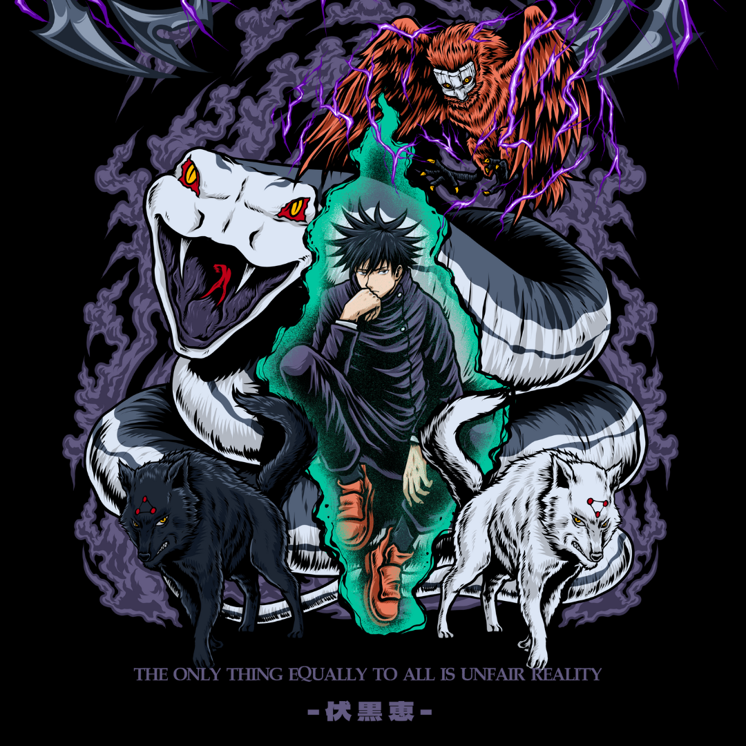 "Megumi X Reality - Jujutsu Kaisen" Hoodie