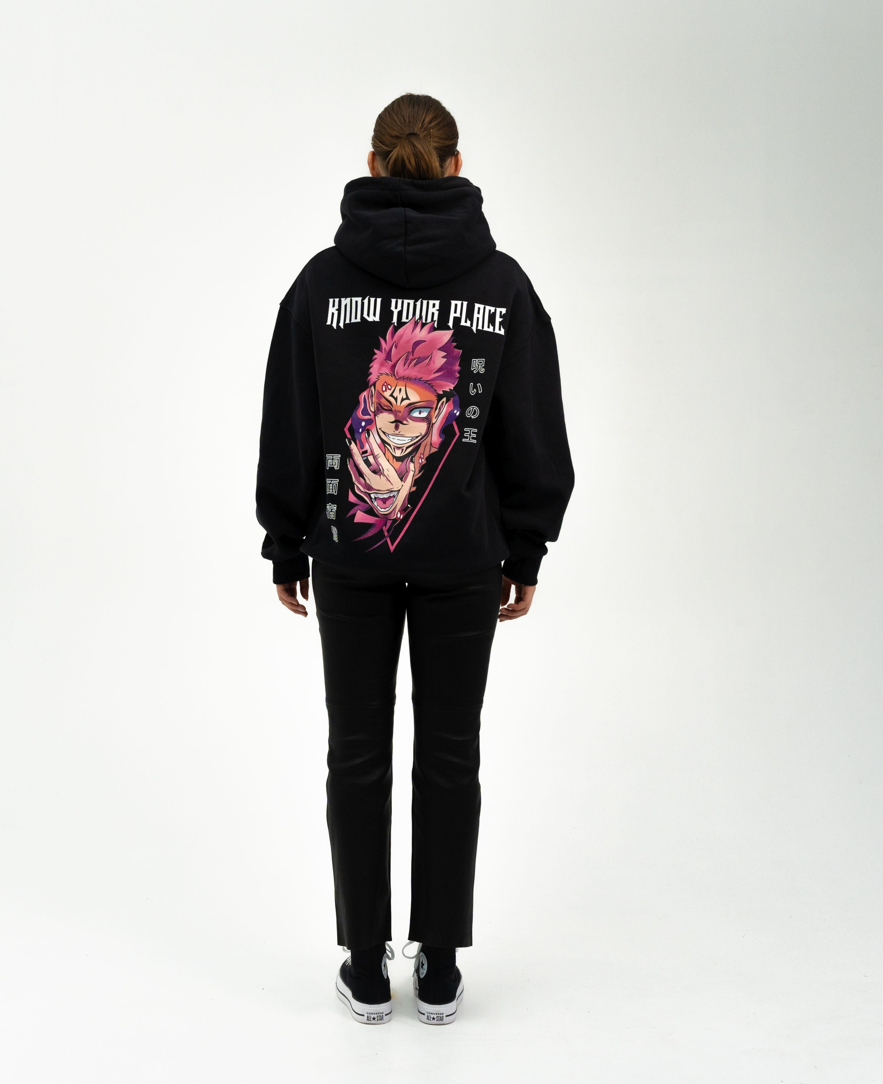 "Sukuna X Know your place - Jujutsu Kaisen" Hoodie