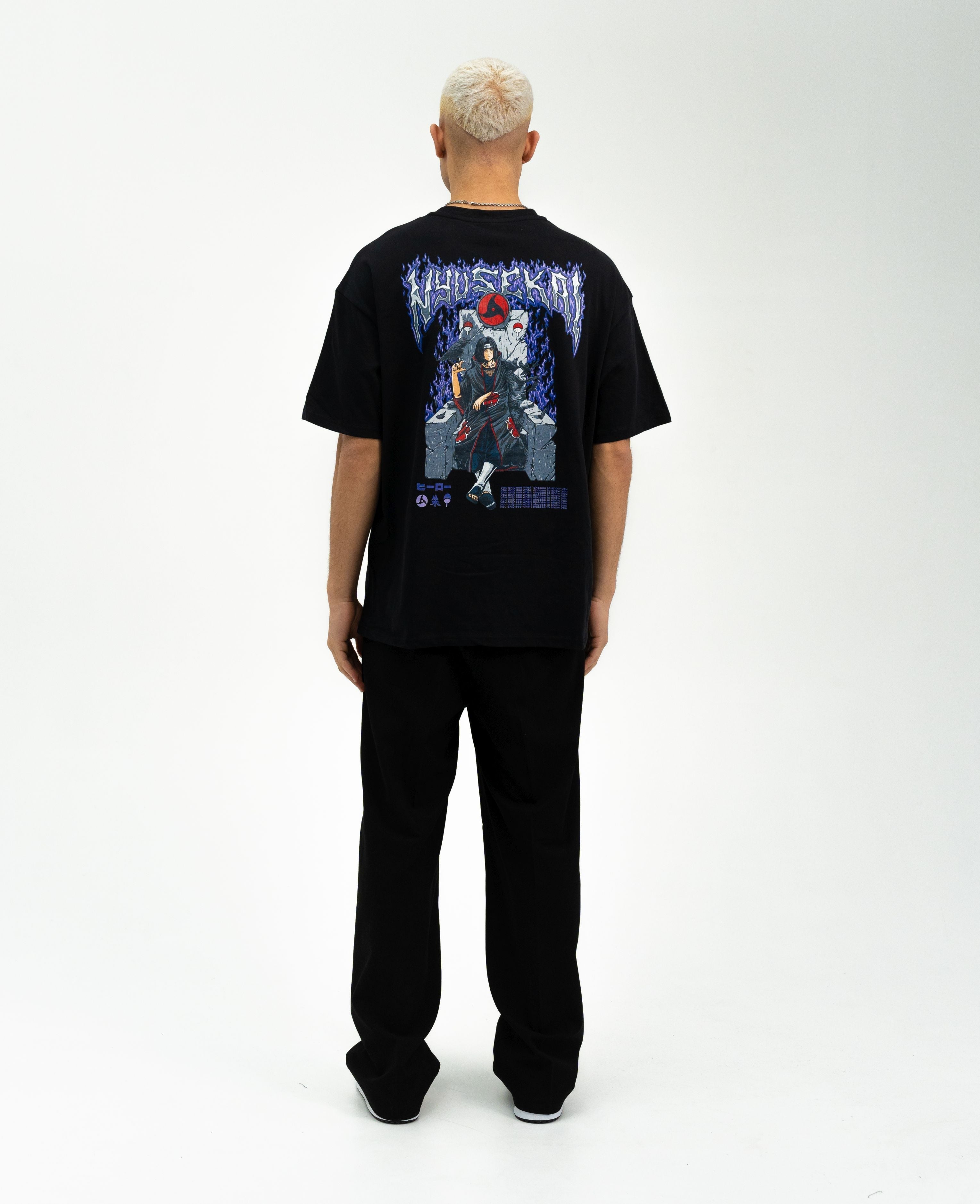 "Itachi X Throne - Naruto Shippuden" Oversize T-Shirt V1