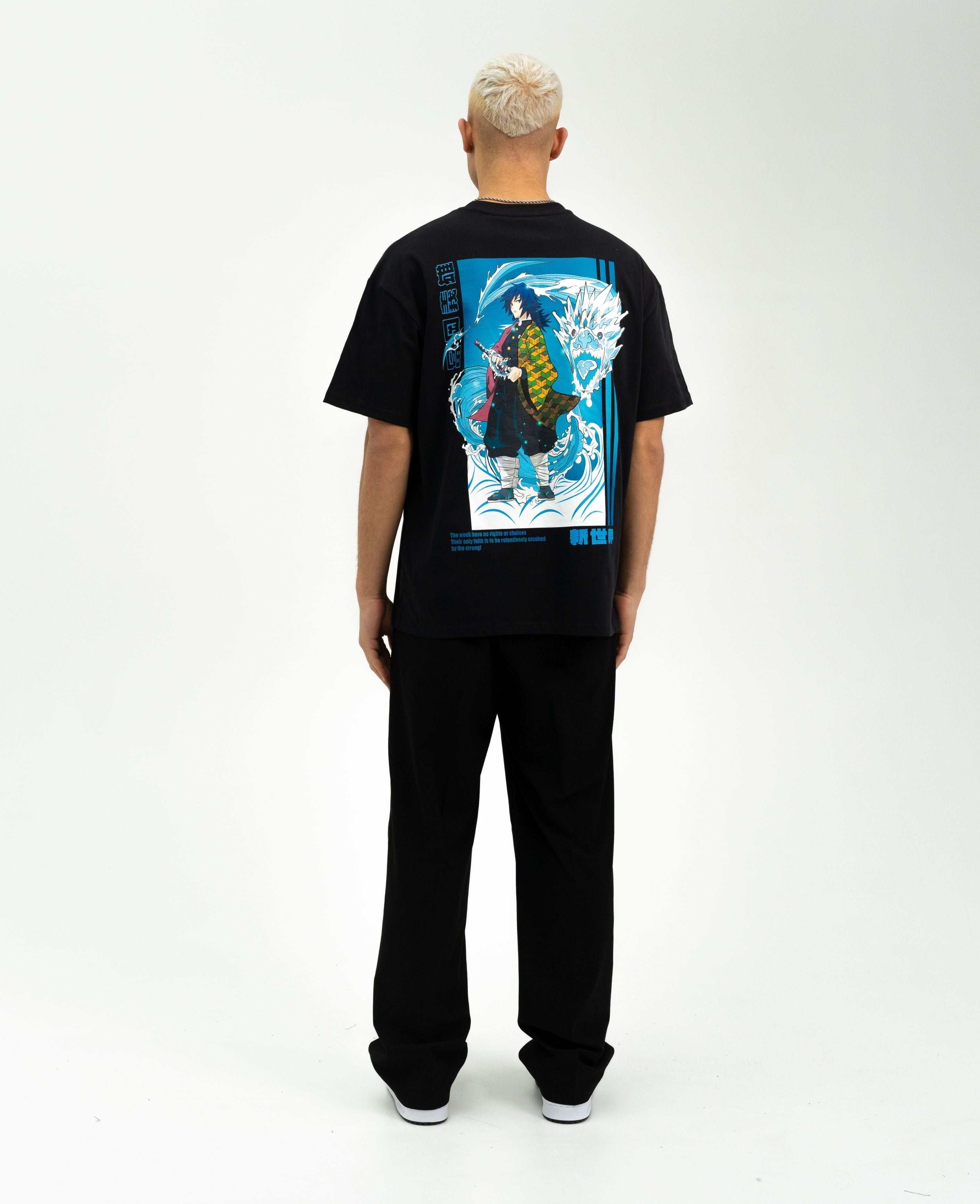 "Giyu X Water Dragon - Demon Slayer" Oversize T-Shirt