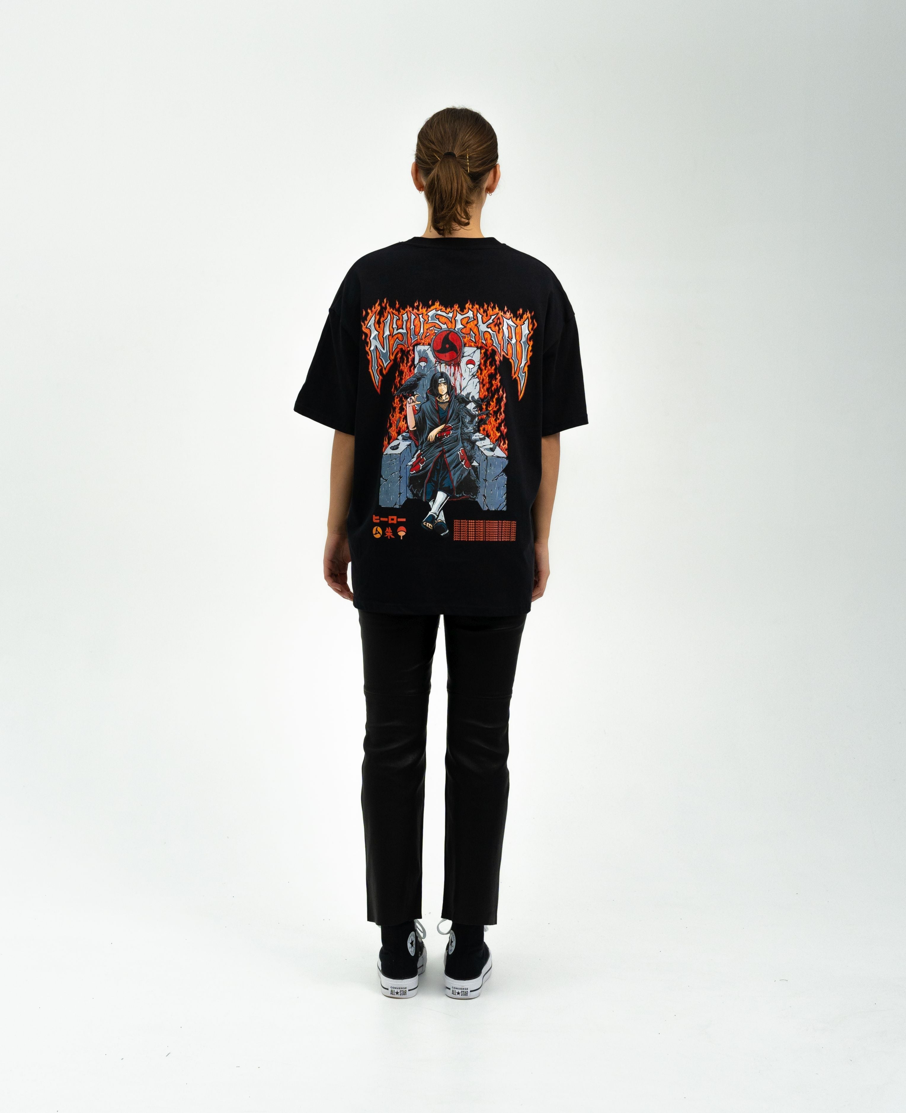 "Itachi X Throne - Naruto Shippuden" Oversize T-Shirt V2