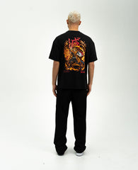 "Rengoku X Flaming Tiger - Demon Slayer" Oversize T-Shirt