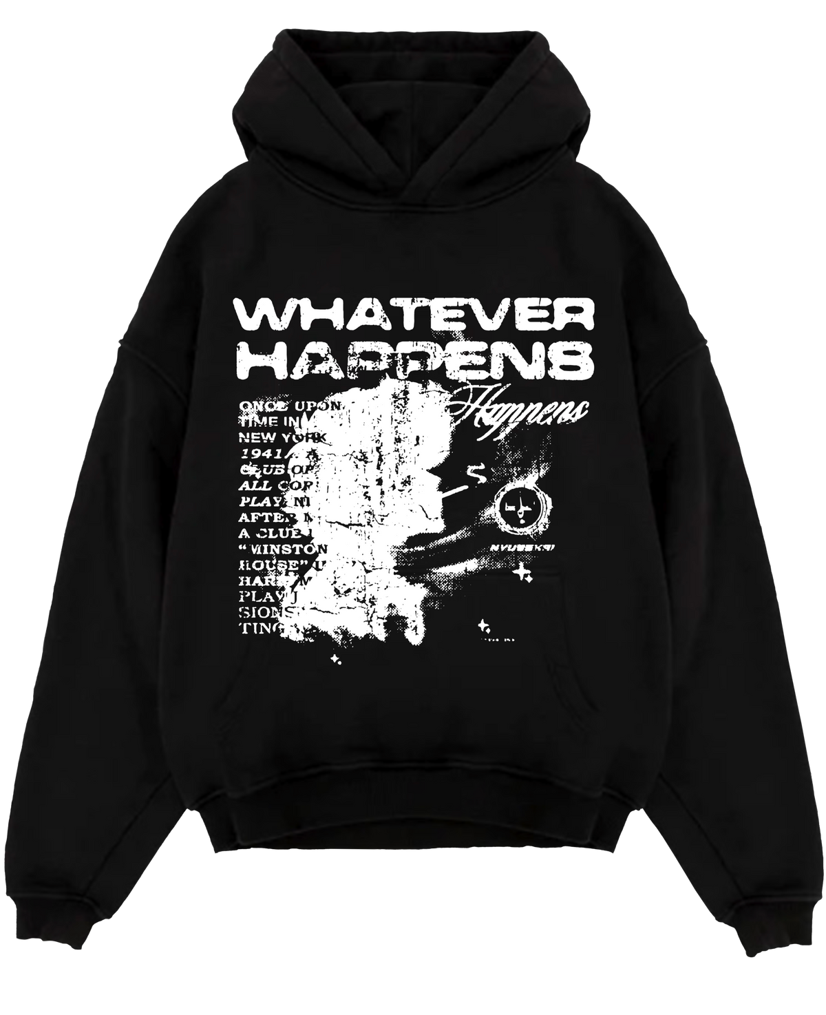 "WHATEVER HAPPENS - Cowboy Bebop" Hoodie