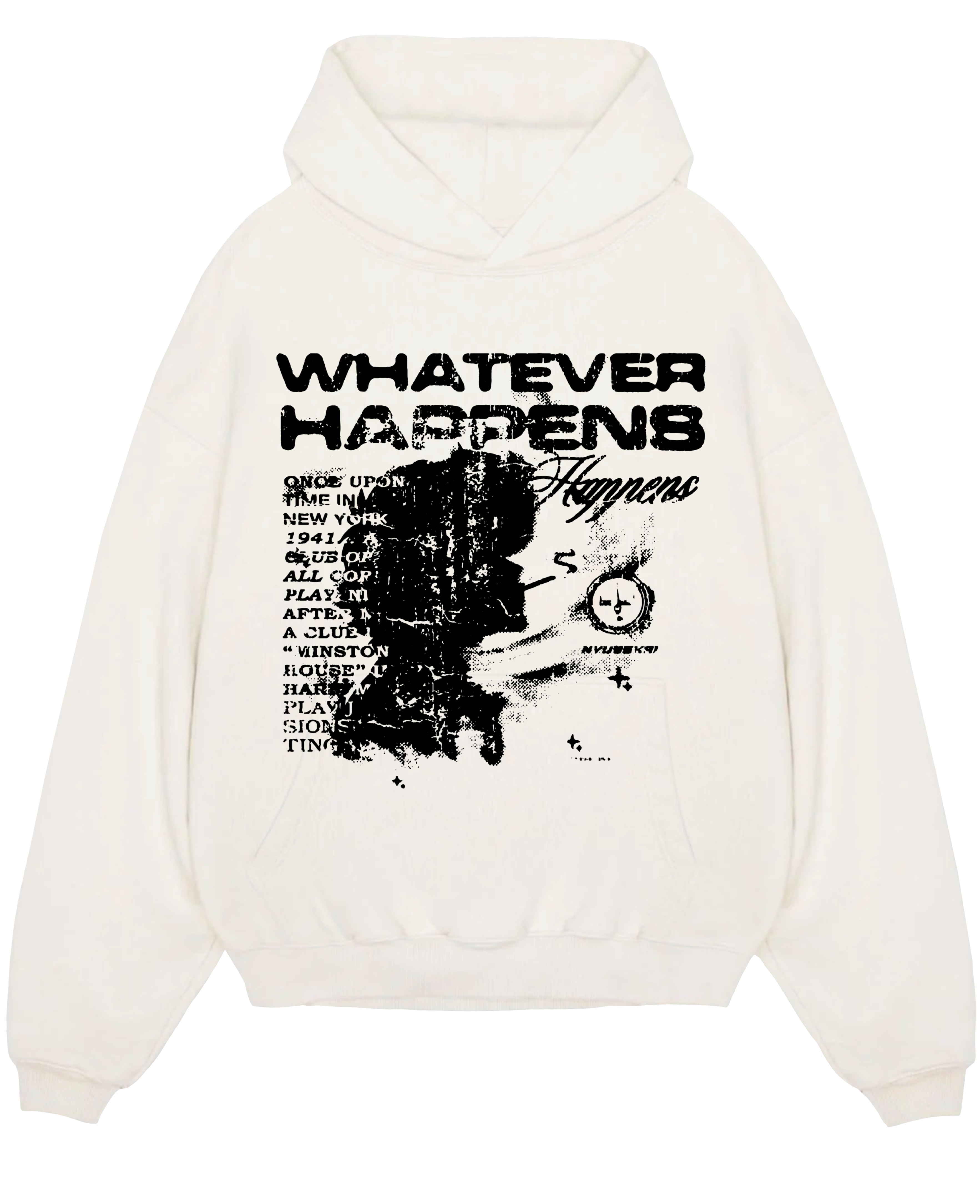 "WHATEVER HAPPENS - Cowboy Bebop" Hoodie