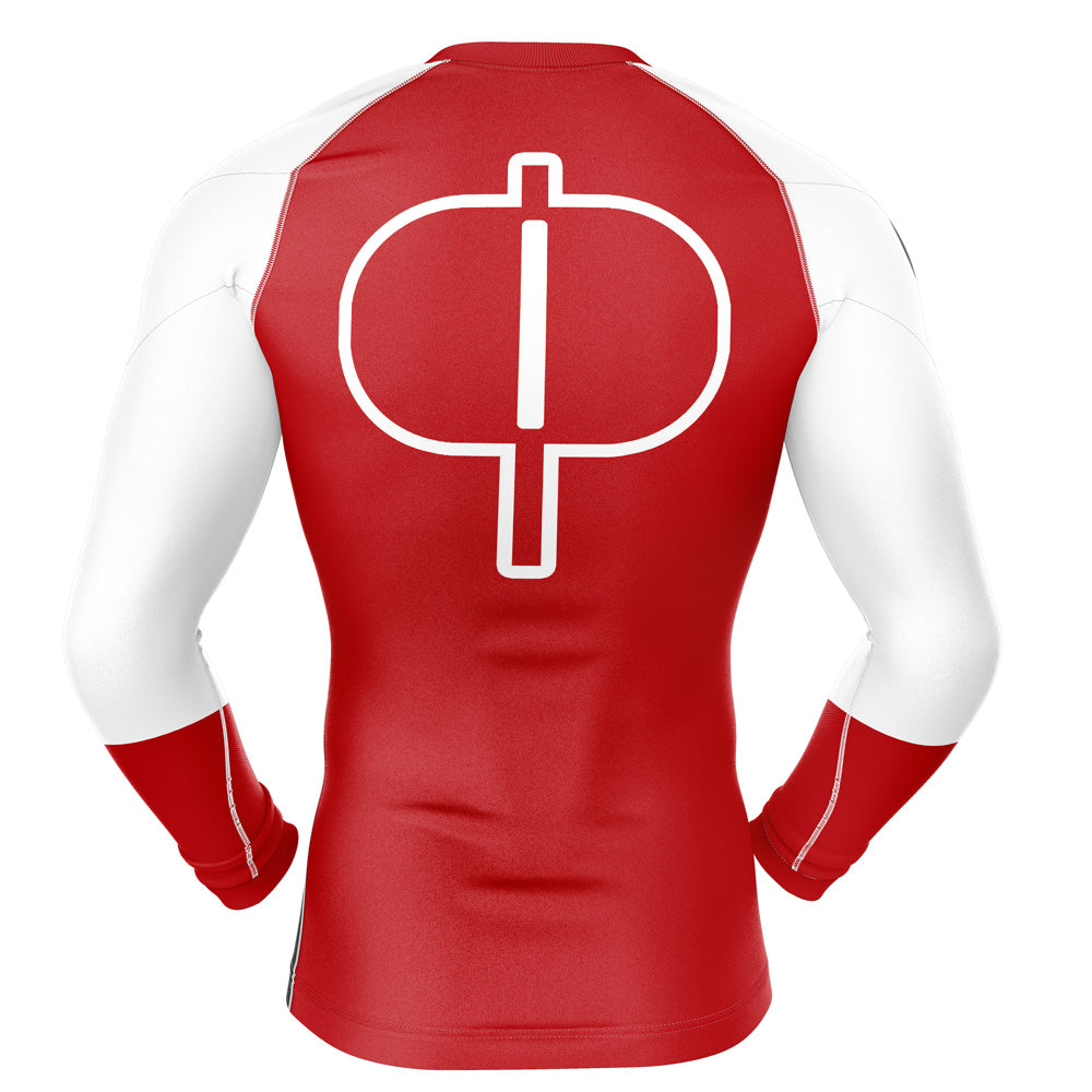 Omni Man Invincible Long Sleeve Rash Guard Compression