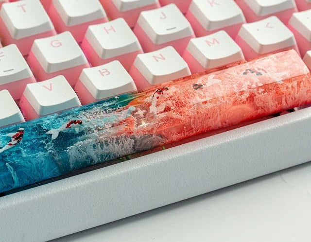 Custom Koi Resin Keycap - Hirosart