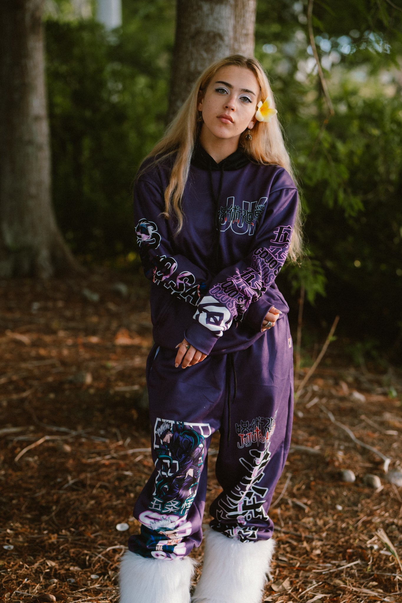 Gojo Satoru Hollow Purple Jujutsu Kaisen Streetwear Sweatpants