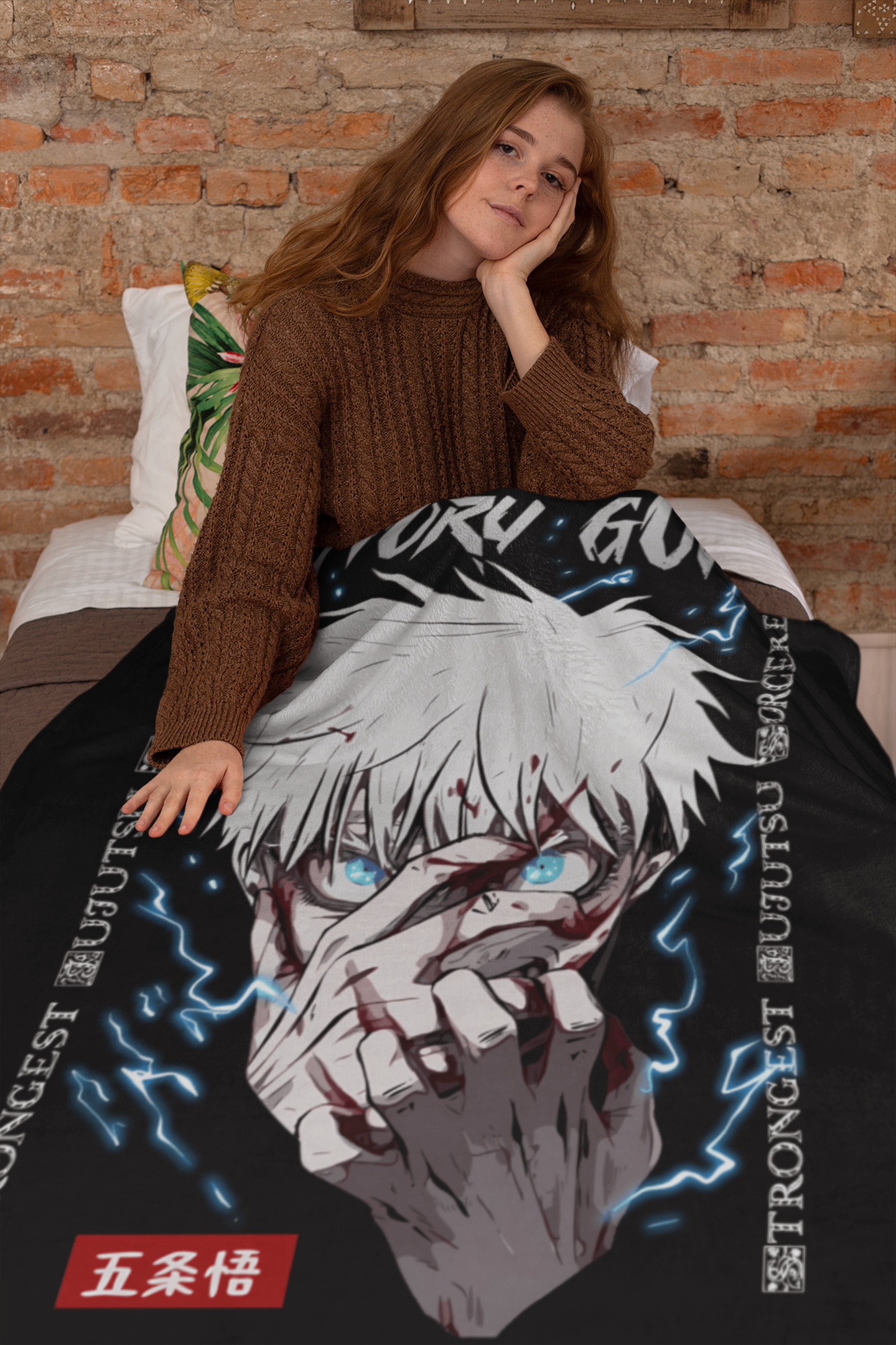 Nysekai "Gojo Satoru V2 - Jujutsu Kaisen" Blanket