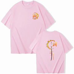 Nysekai "Rengoku X Sword - Demon Slayer" Oversize T Shirt